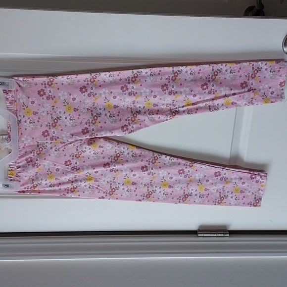 One Step Up pants medium pink with flower print - Picture 6 of 6